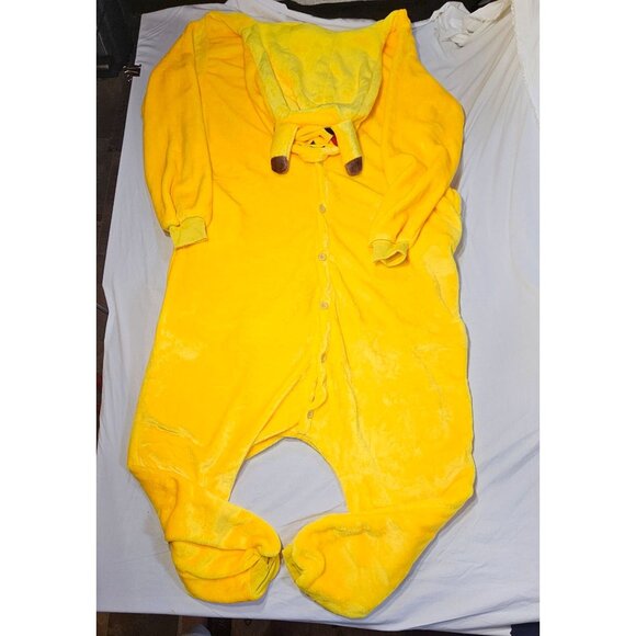 Pokemon Anime Pikachu Plush Pajama Costume - Picture 6 of 12